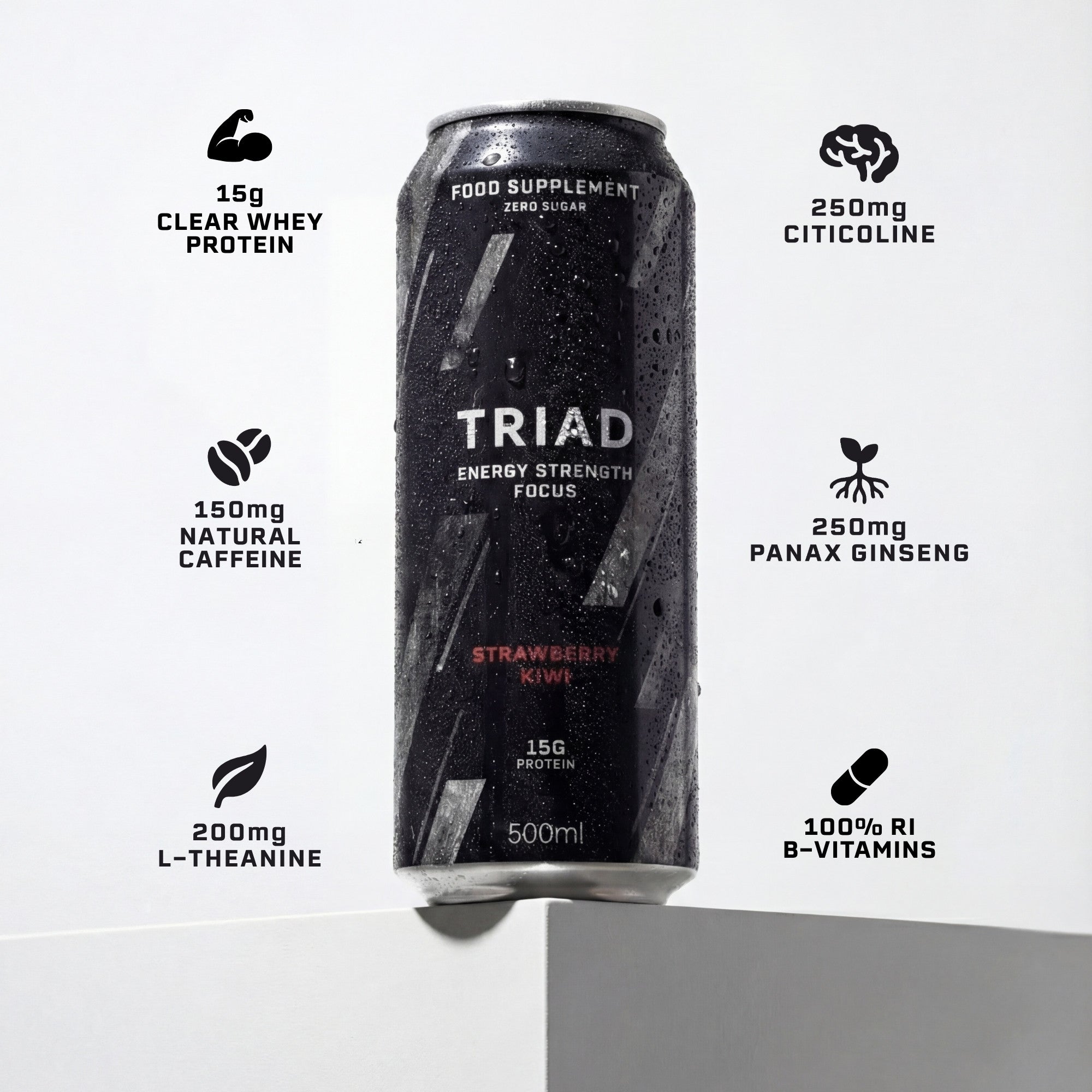 TRIAD - Strawberry Kiwi (12 Pack)