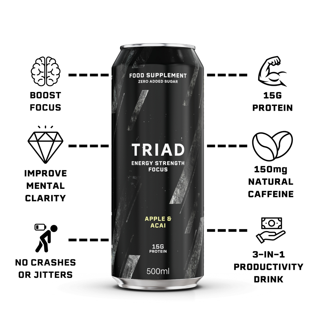 Three-in-One Productivity Drink - Apple & Acai