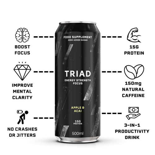 Three-in-One Productivity Drink - Apple & Acai