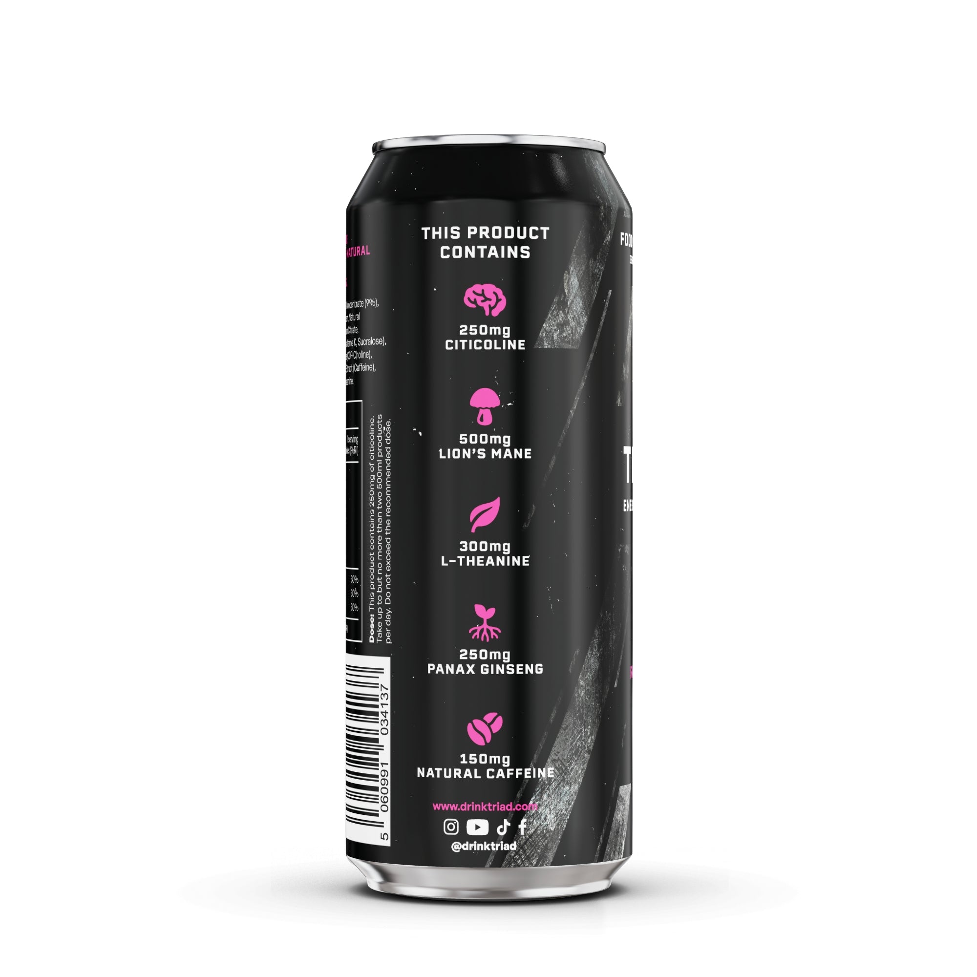 Three-in-One Productivity Drink - Raspberry & Yuzu